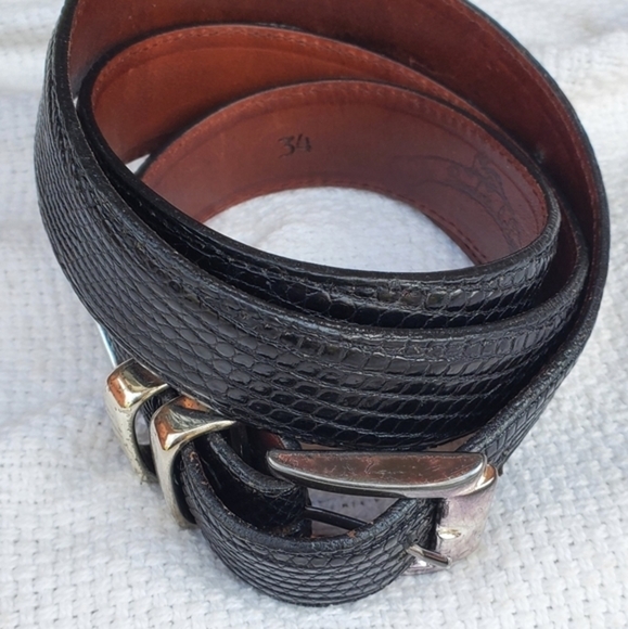 Vintage‎ lizard belt 34 - Picture 1 of 8